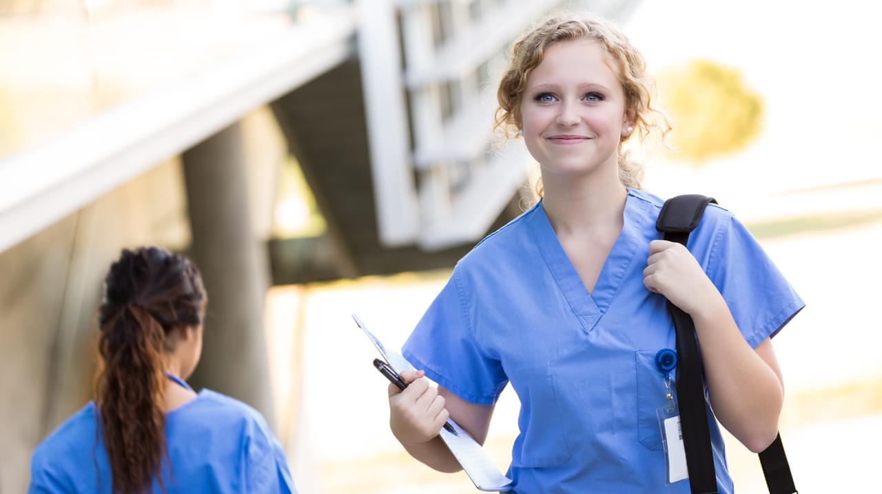 medical assistant program student